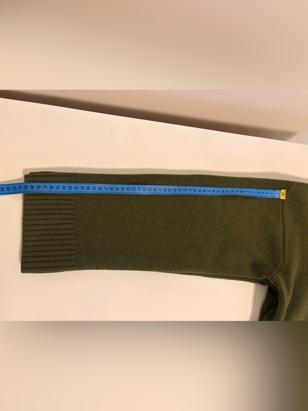 Sezane Jady Cardigan 100% Yak Wool Perfect Green XXL - Picture 8 of 12